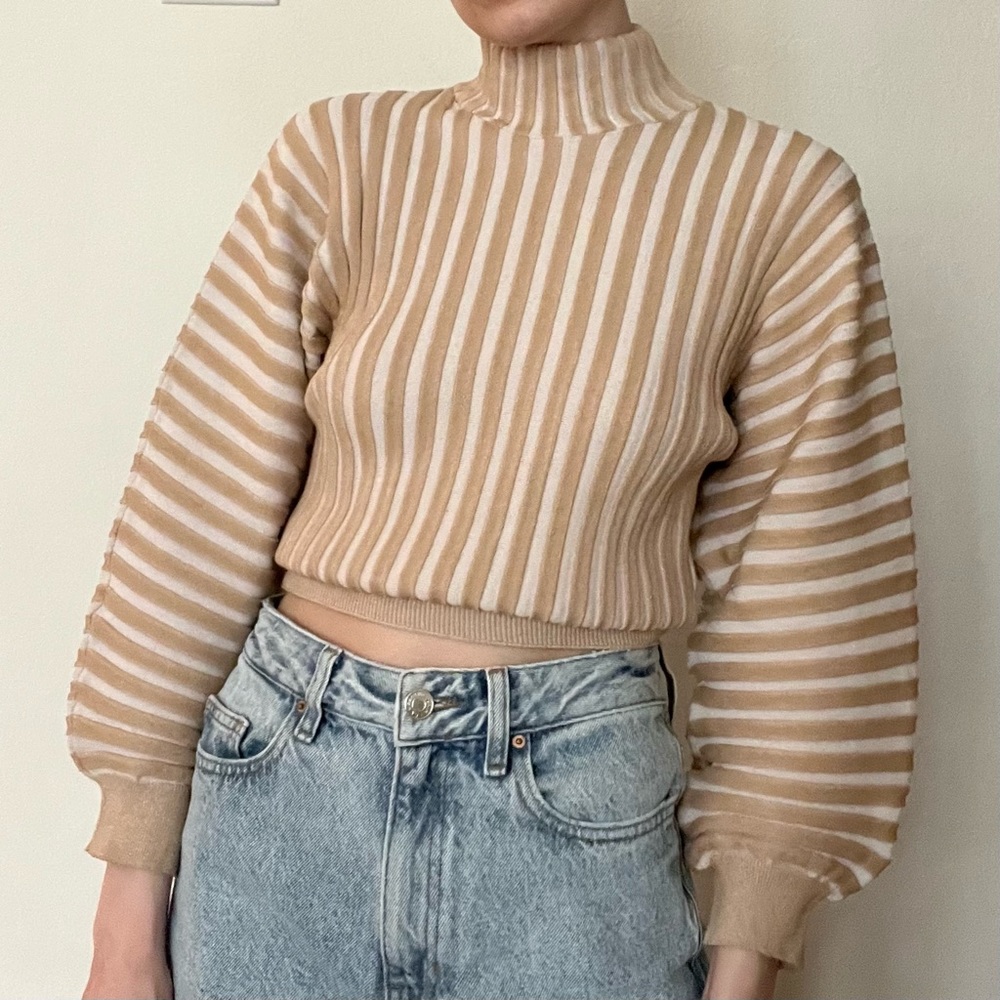 Free People Mad Chill Ribbed Turtleneck Sweater